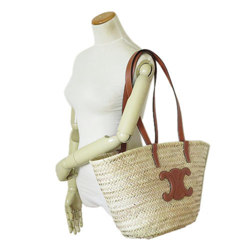 Celine Medium Triomphe Classic Pannier Basket Bag… - image 8